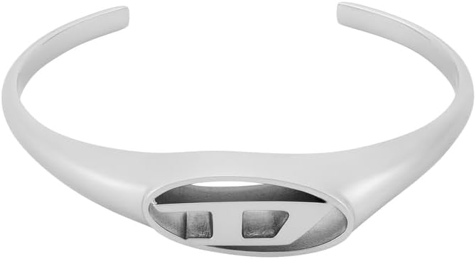 Thumbnail 6 de Diesel Homme – Bracelet manchette en acier inoxydable