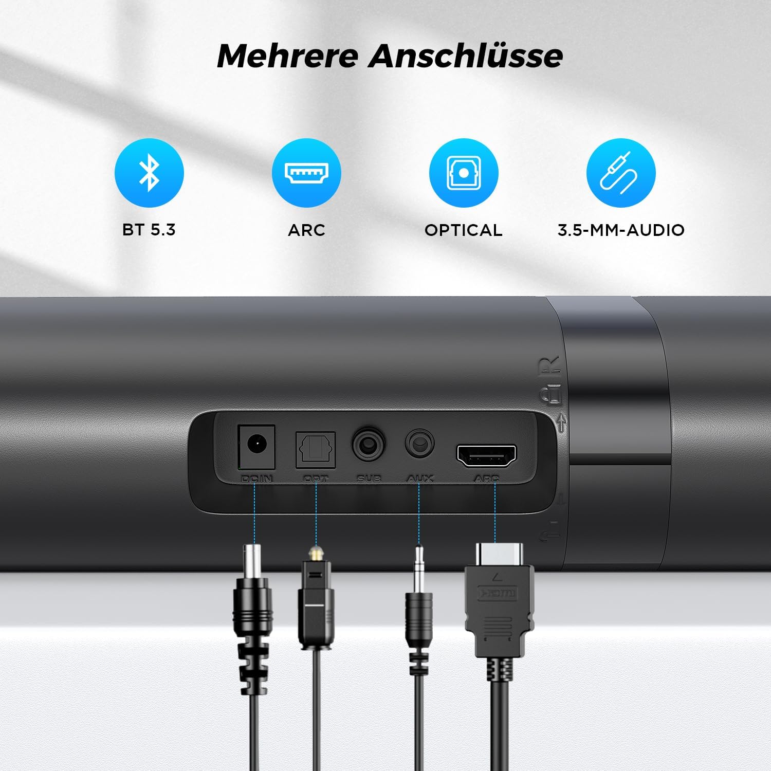 Thumbnail 5 de Soundbar TV 2-in-1 Tower-Lautsprecher