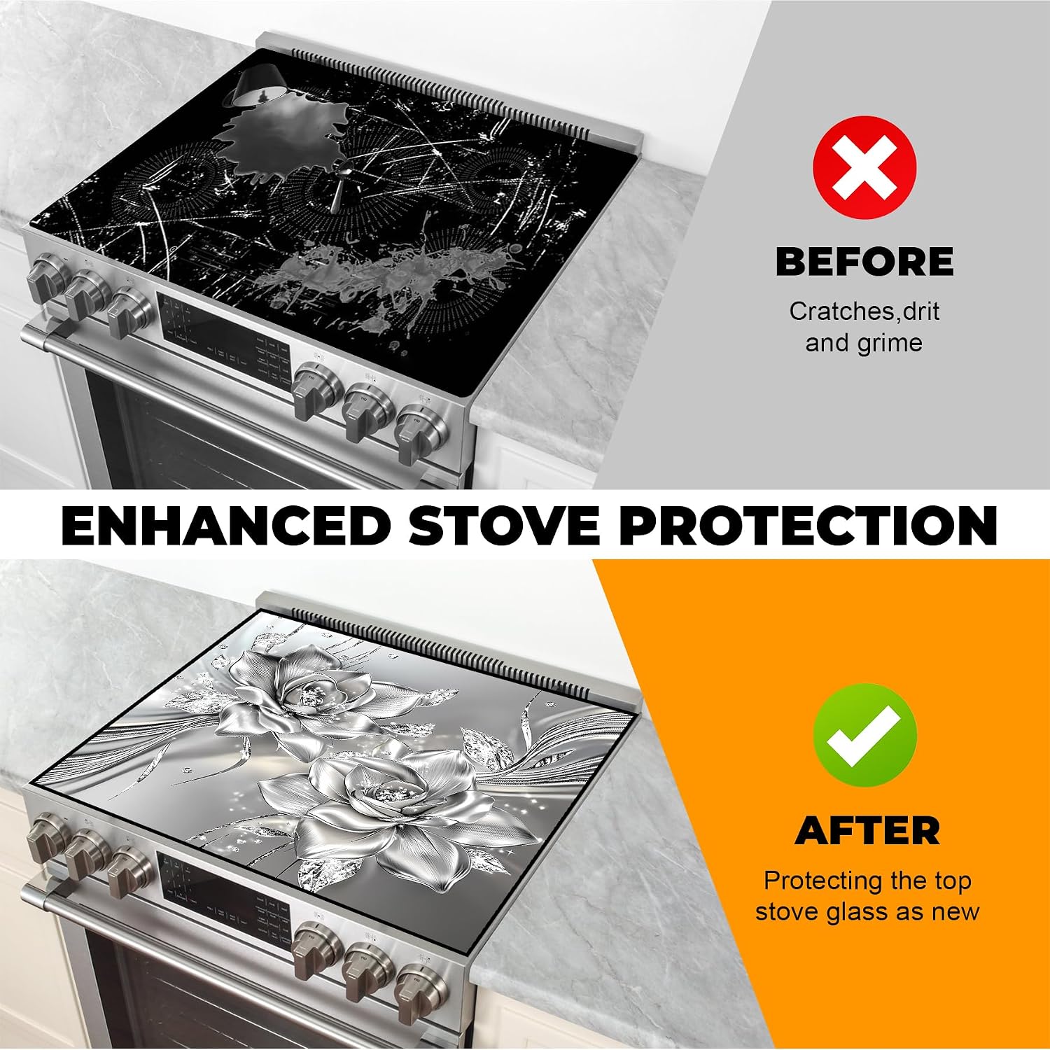 Detalle de BSFHH Stove Top Cover, 28.5" x 20.5