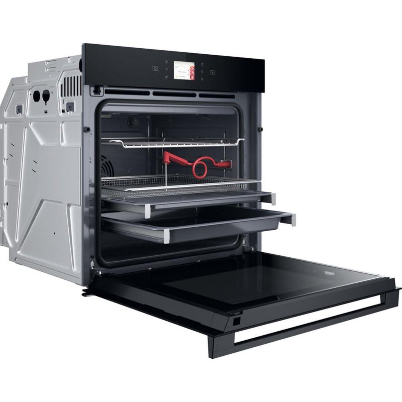 Detalle 2 de Whirlpool WOI98MPT2SBA: Horno eléctrico de 73 L con autolimpieza pirolítica e hidrolítica (negro, integrado)
