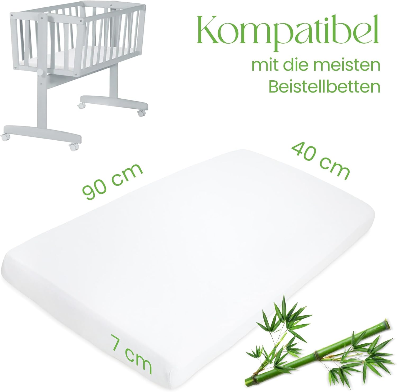 Thumbnail 6 de Matratzenschoner 40x90 cm von Comfier Sleep – wasserdichte, waschbare Matratzenauflage für Babys