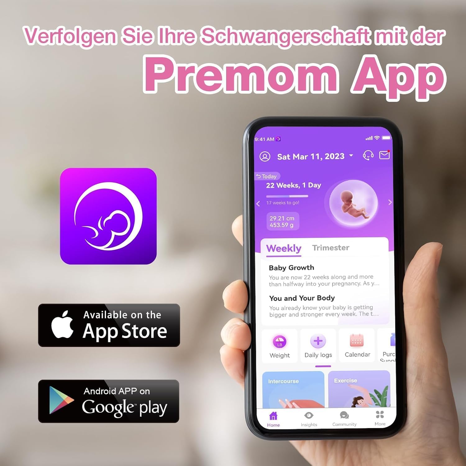 Thumbnail 4 de Easy@Home 20 x Schwangerschaftstest Frühtest (10 mIU/ml) – hCG-Teststreifen für frühen Nachweis