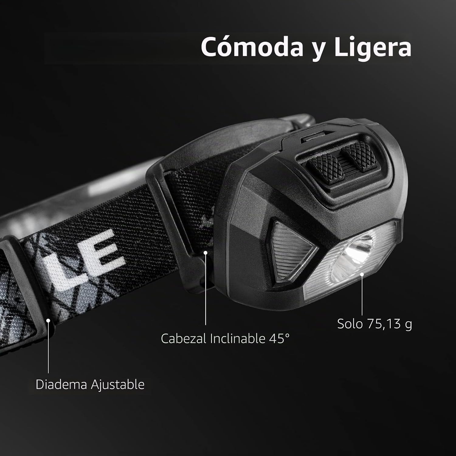 Thumbnail 4 de Lepro D500 Linterna Frontal LED 2000lux