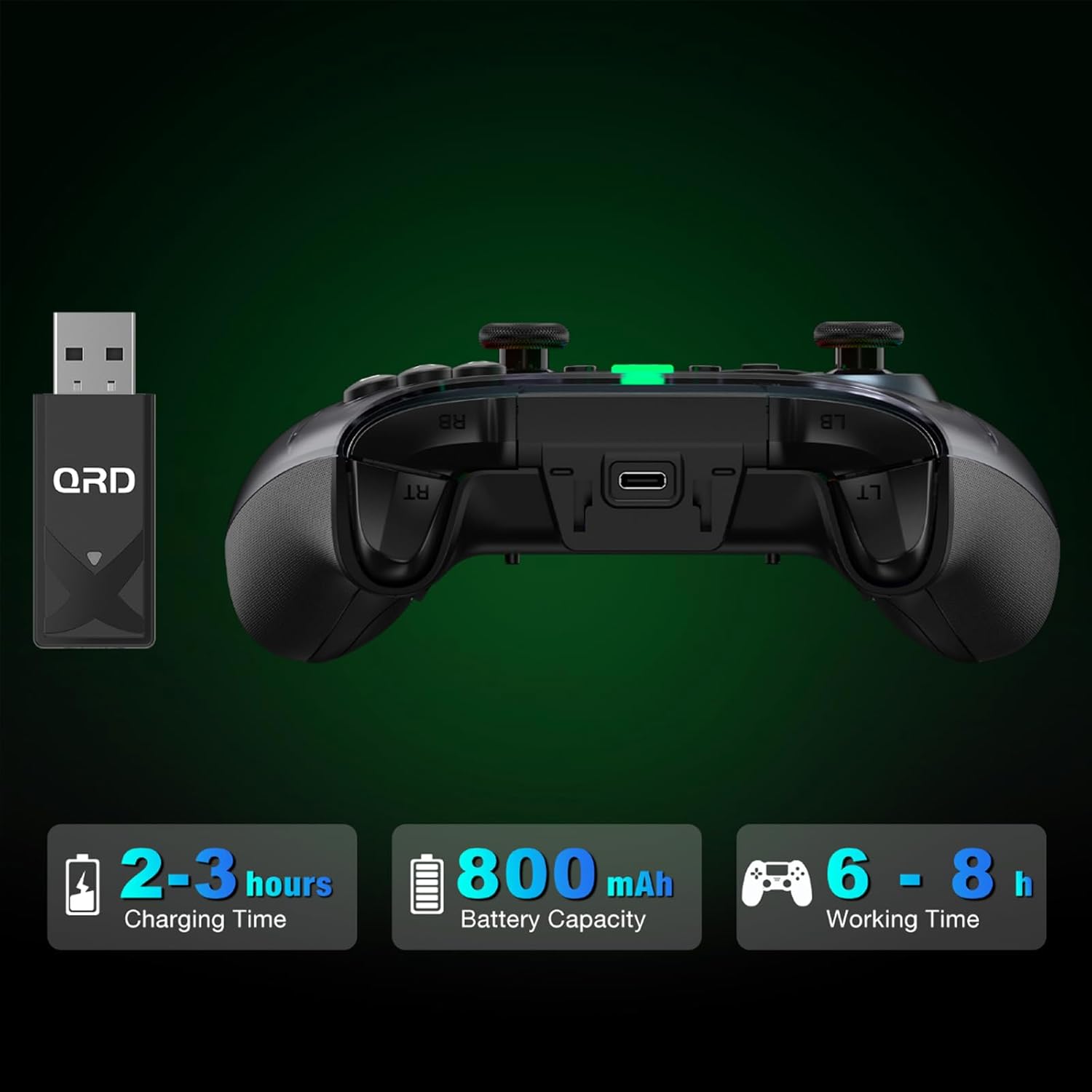Thumbnail 3 de QRD FERROX M5 mando inalámbrico para Xbox