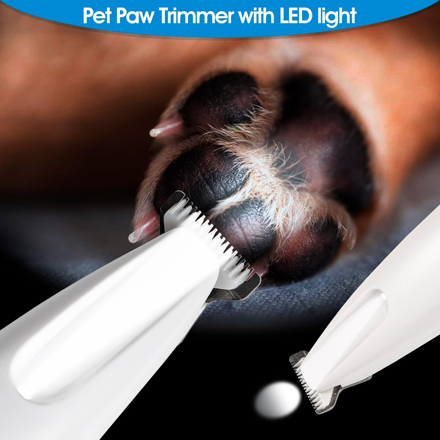Detalle 2 de Upgrade Dog Paw Trimmer LED 18mm