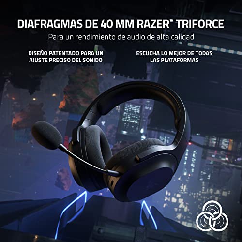 Detalle de Razer Barracuda X: Auriculares inalámbricos multiplataforma para juego y móvil