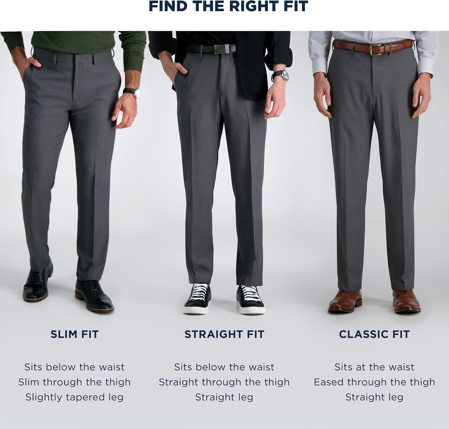 Thumbnail 5 de Haggar Dress Pant Comfort 3-in waistband