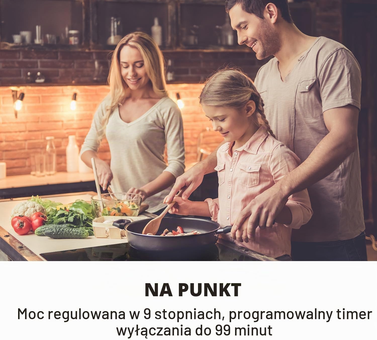 Detalle 2 de Klarstein Delicatessa – płyta indukcyjna do zabudowy 90 cm, 5 stref, ThermoBoost