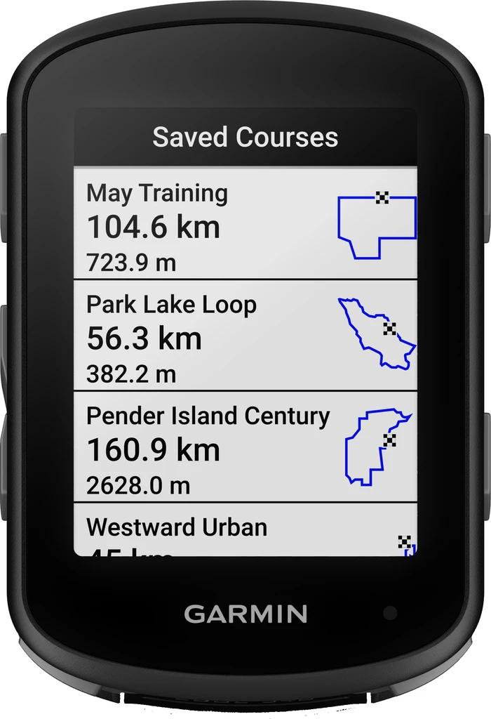 Detalle de Garmin Edge 540: Fahrradnavigation mit Trainingsdaten, VO2max & Unfallerkennung
