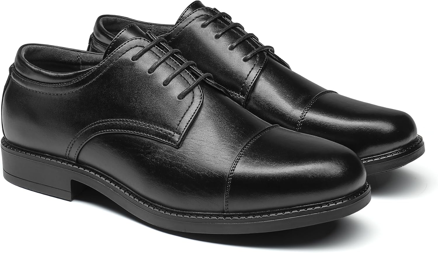 Thumbnail 3 de Bruno Marc Scarpe eleganti Derby stringate Oxford vintage da uomo, basse e allacciate