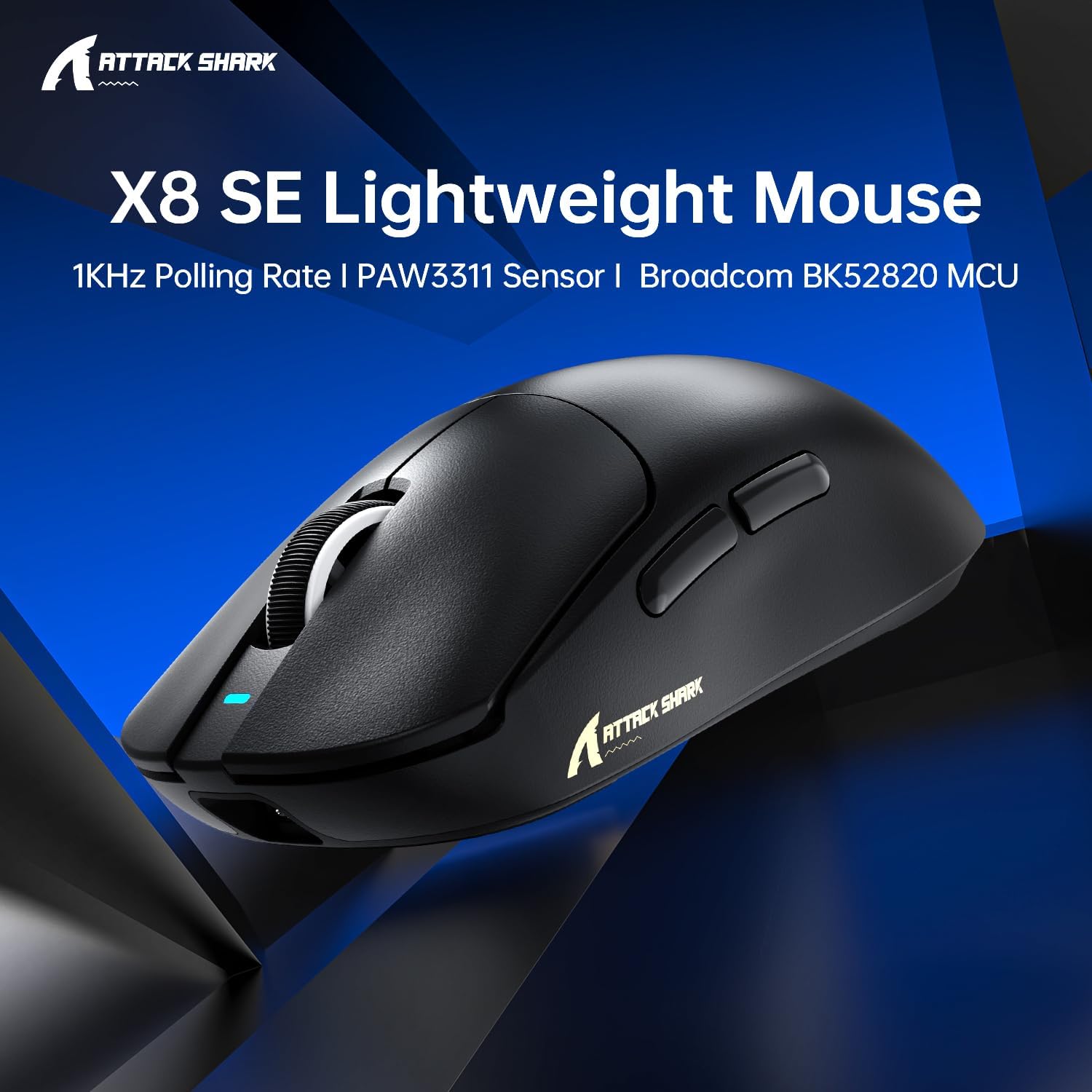 Thumbnail 5 de ATTACK SHARK X8SE Gaming-Maus mit 55 g