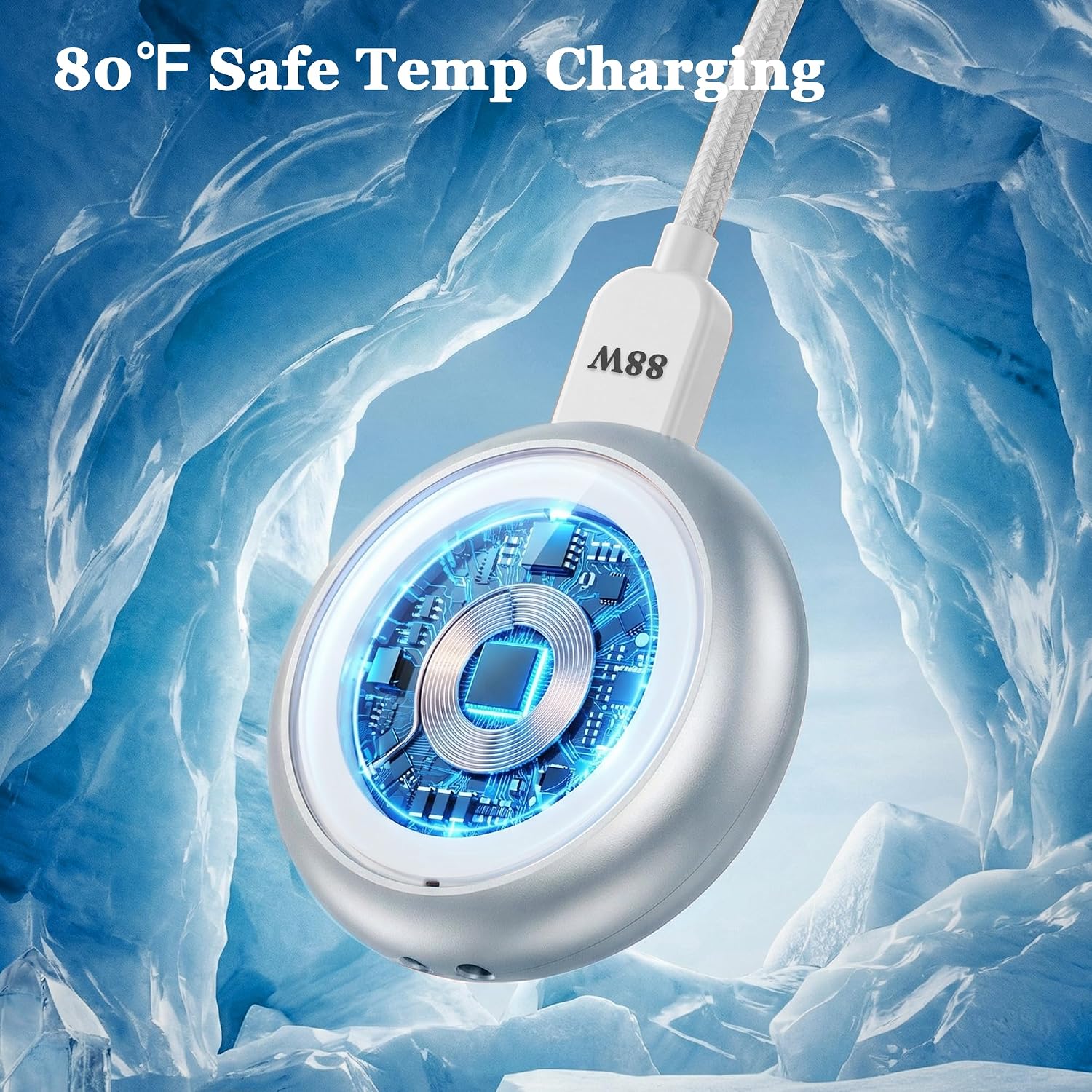 Thumbnail 6 de 【5W】for Apple Watch Charger with PD 88W Cable — Magnetic, Dual USB-C, Universal for Apple Watch