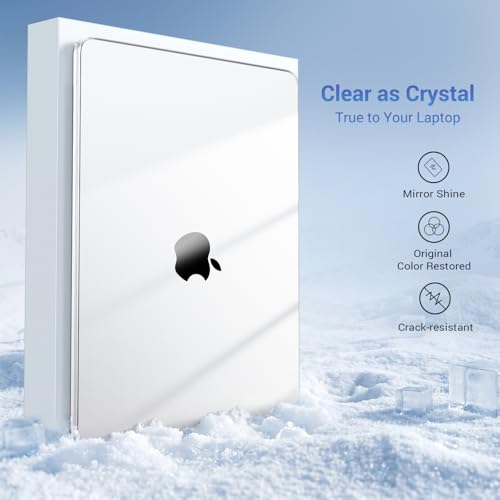 Thumbnail 9 de MOSISO Funda rígida transparente para MacBook Air 13,6” (Modelos A3449/A3240/A3113/A2681) 2022-2026 - carcasa de policarbonato