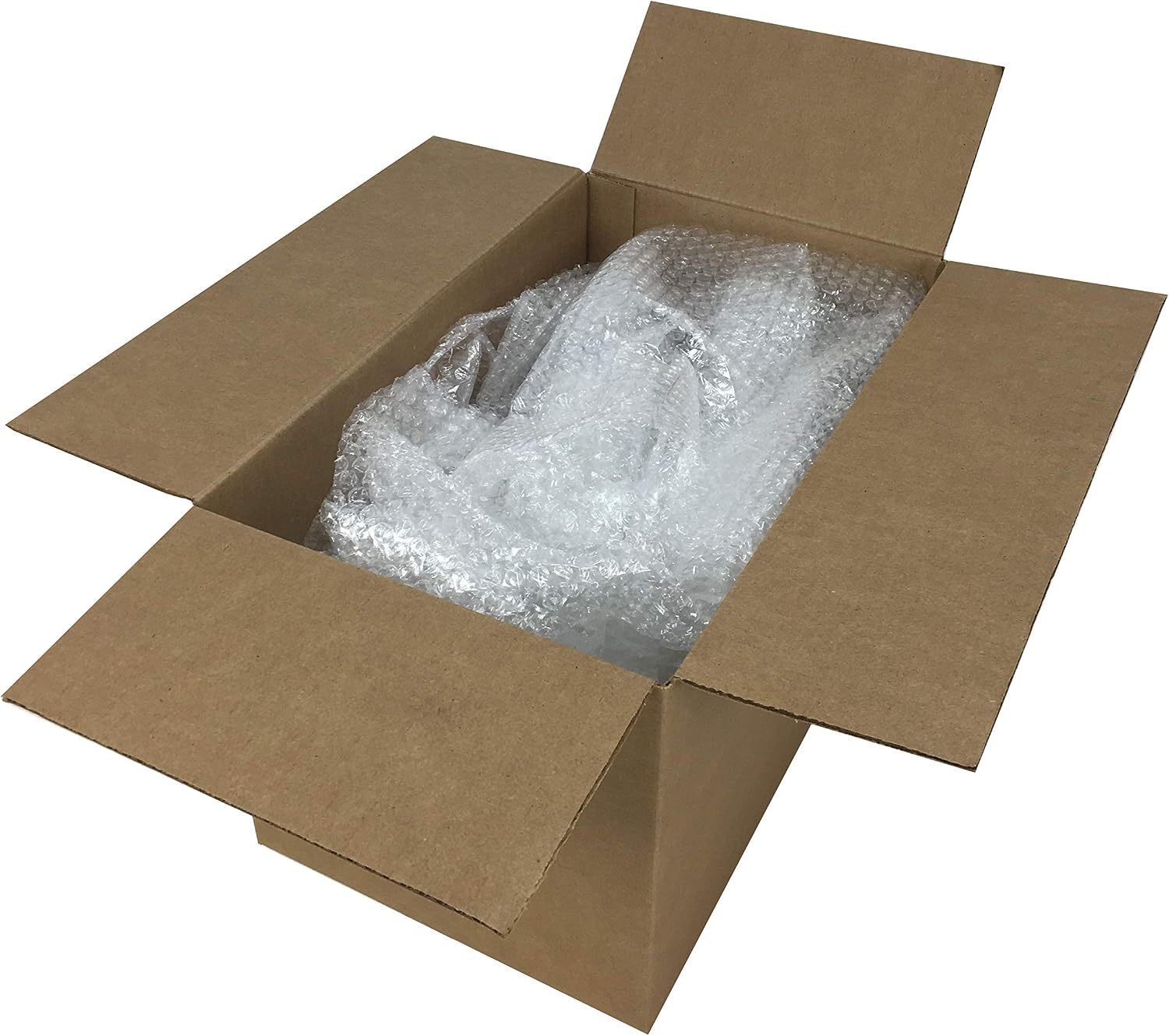 Thumbnail 6 de Amazon Basics Bubble Wrap for Moving, 12-inch x 175-ft, Small 3/16" Perforated Clear