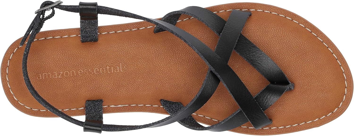 Thumbnail 4 de Amazon Essentials Damen-Freizeitsandale mit Riemchen – Zehensteg, gepolsterte Innensohle und verstellbarer Knöchelriemen