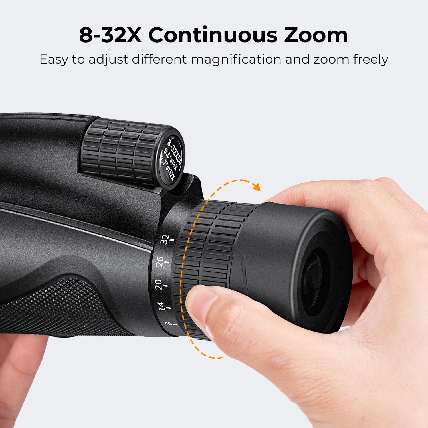 Thumbnail 4 de K&F CONCEPT 8-32X50 monocular 50mm