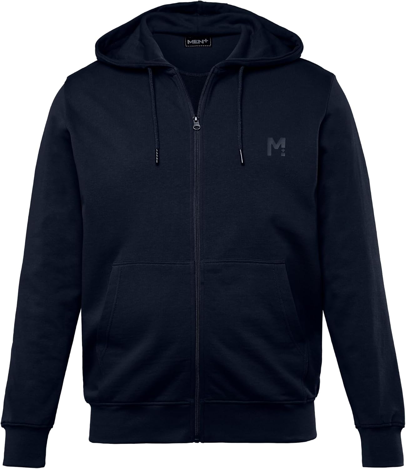 Detalle de Veste à capuche en molleton pour hommes - tailles jusqu'à 8XL – Collection Basic (Référence 834851)