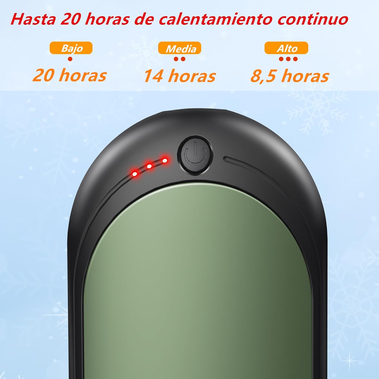 Thumbnail 3 de Calentador de Manos Recargable 2 Piezas 2 en 1