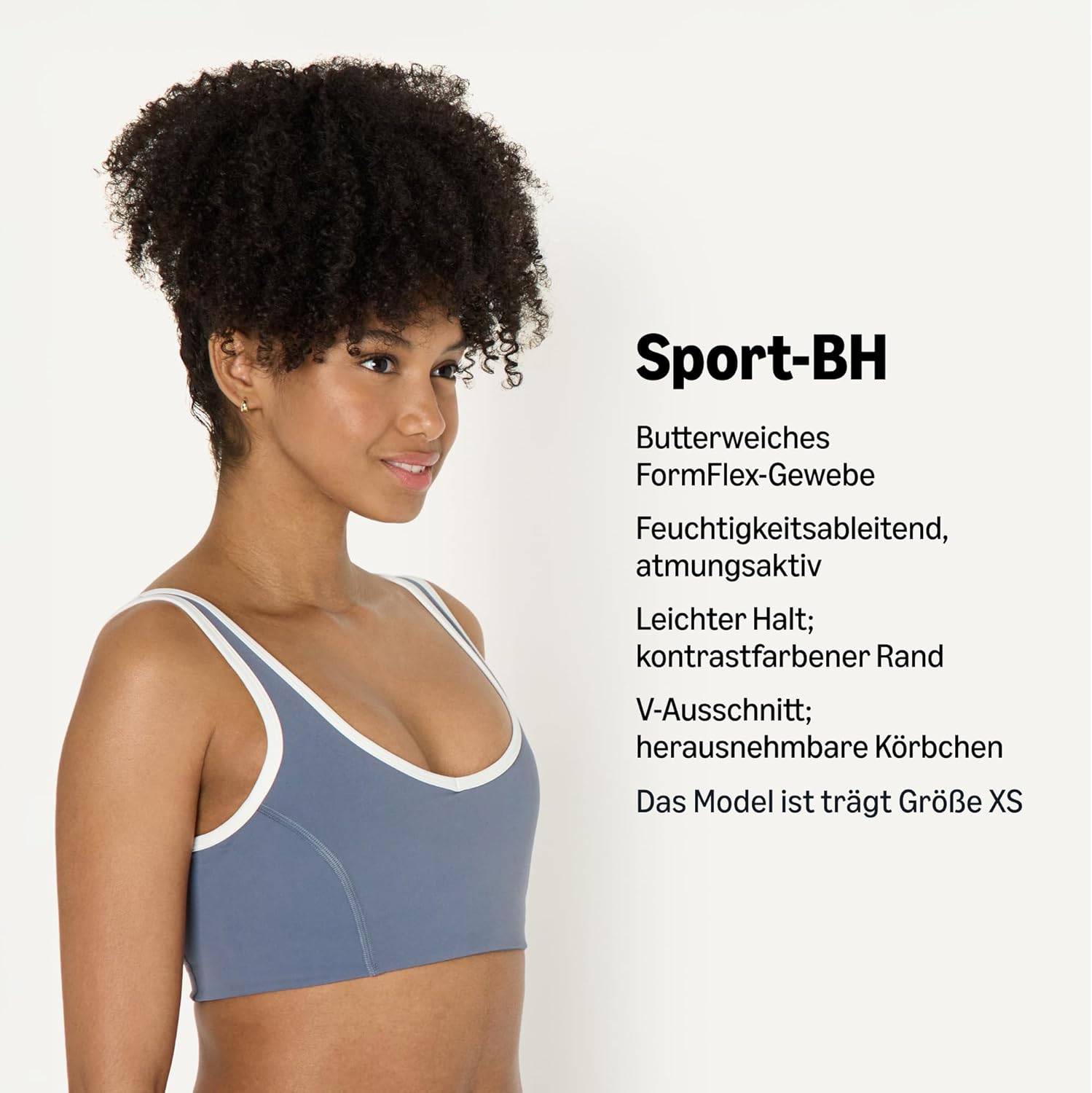 Thumbnail 1 de Amazon Essentials Damen Active FormFlex Sport-BH mit V-Ausschnitt und Butter-Soft Feeling (leichter Halt)