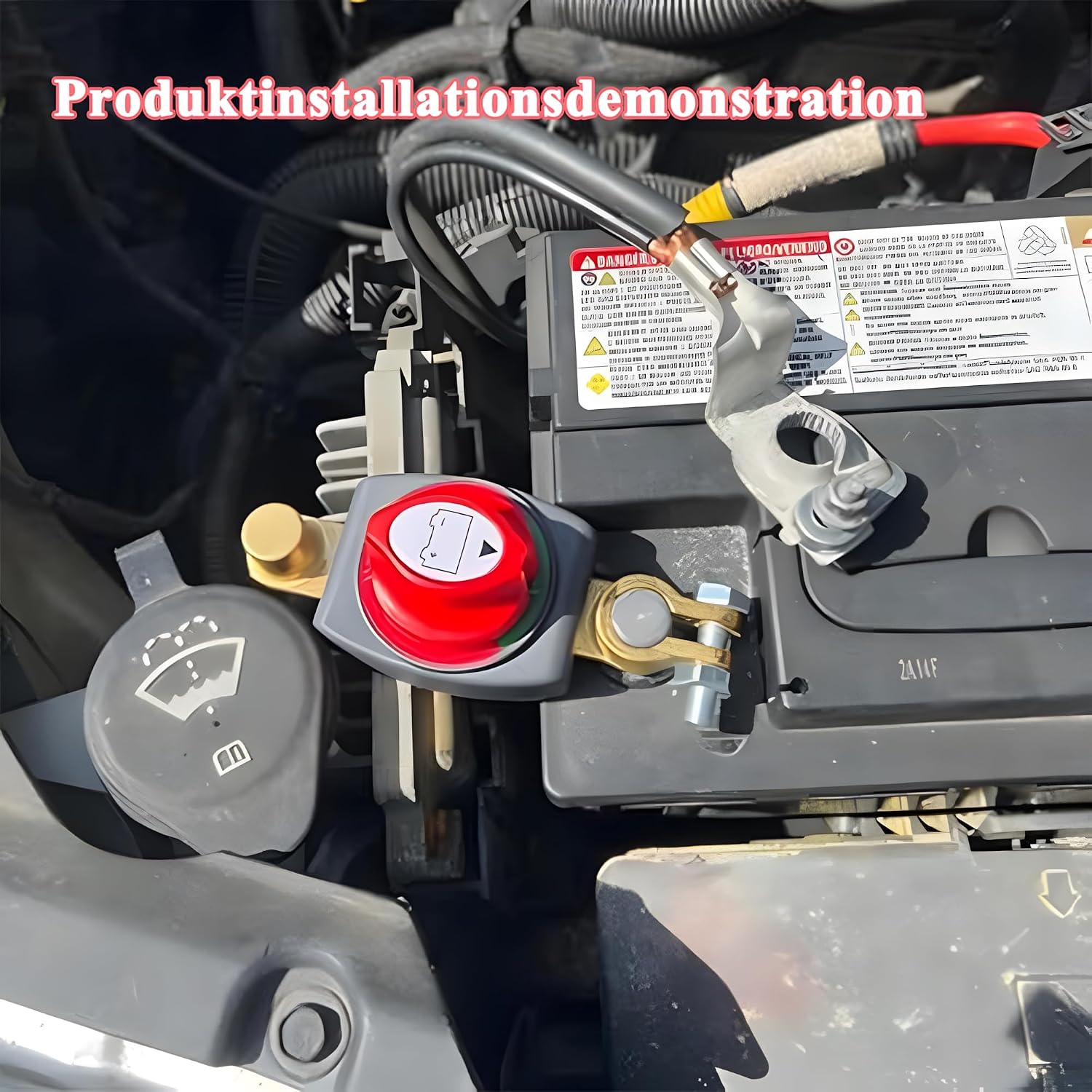 Thumbnail 5 de Batterie-Trennschalter 12V–48V mit erhöhten Batteriepole für Auto, Motorrad, Marine, Boat, Caravan & Yacht (A)