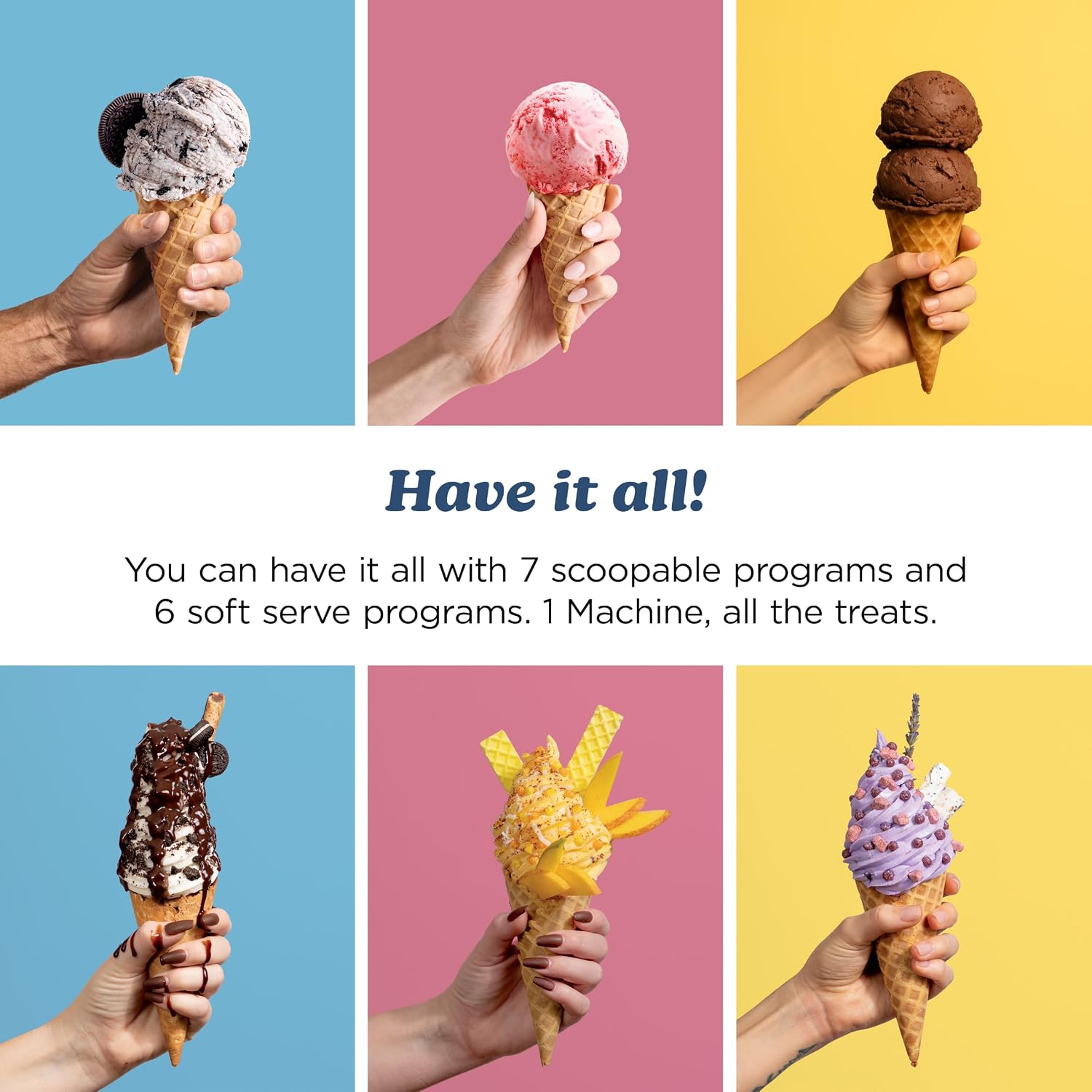 Detalle 2 de Ninja ice cream and soft serve maker NC701BL