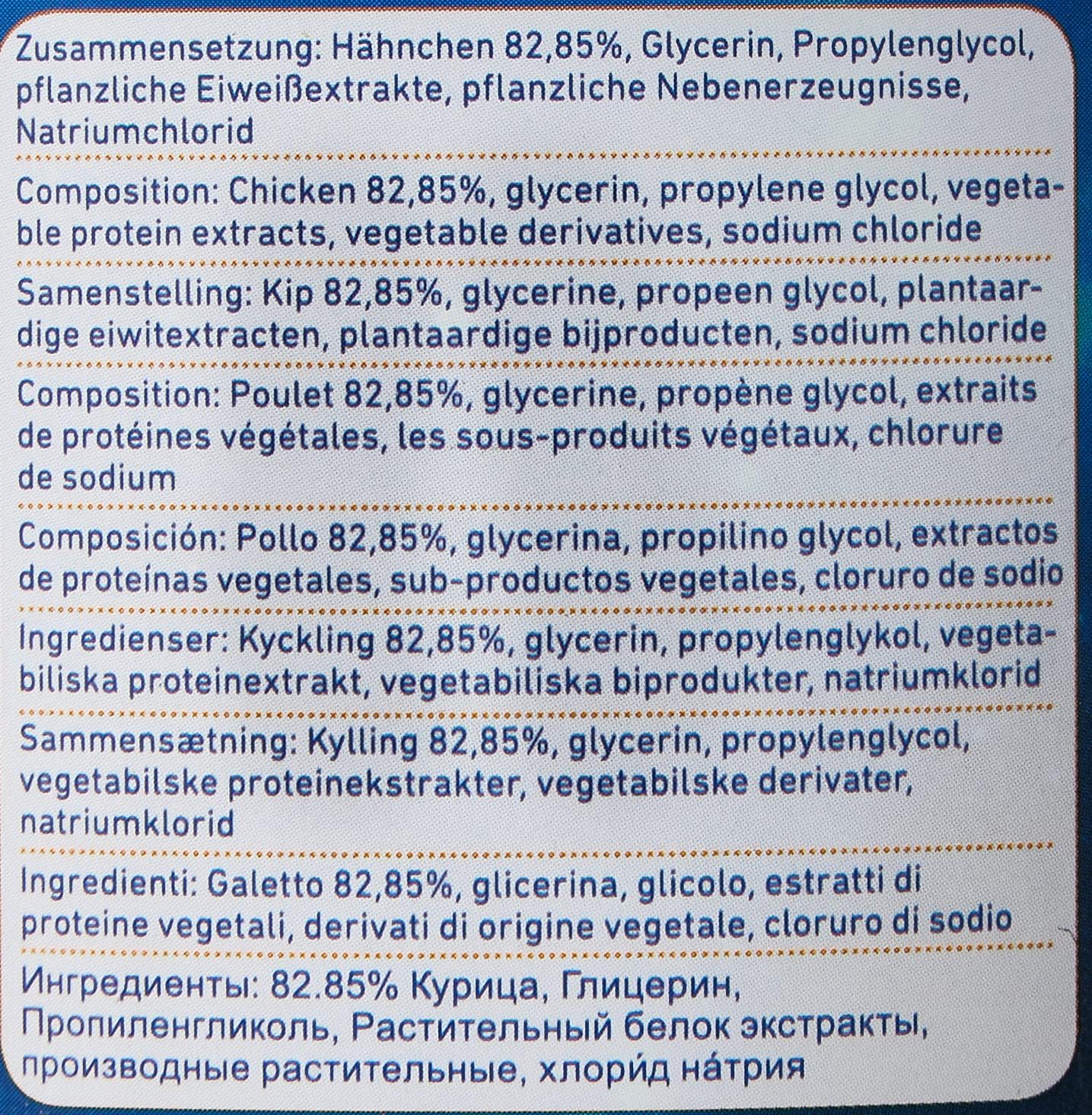 Detalle 2 de Nobby STARSNACK mjuka kycklingremsor för träning, 450 g