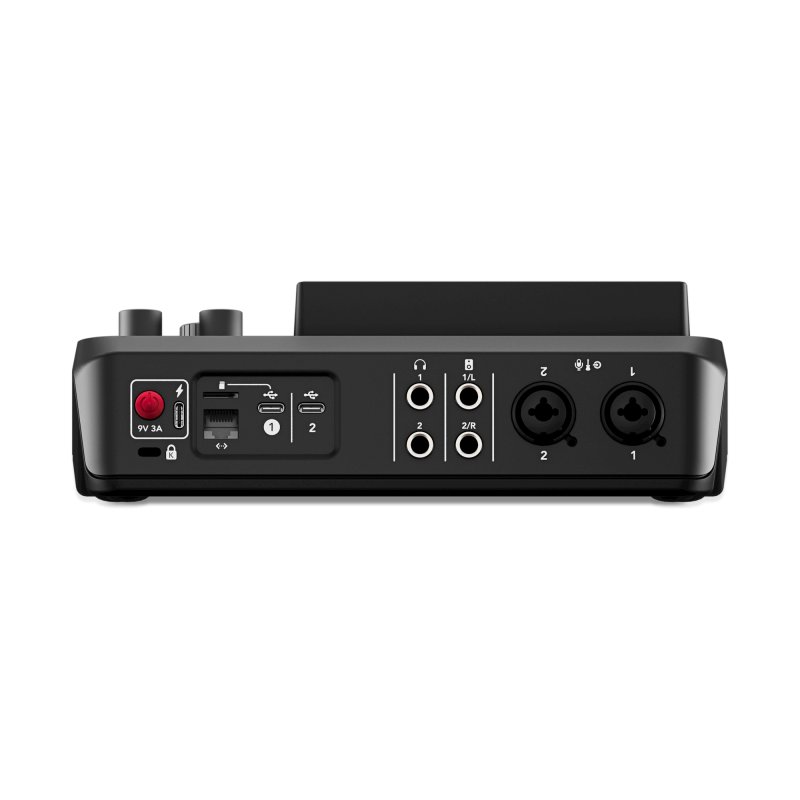 Detalle de Rode Caster Duo Estudio de producción de audio compacto
