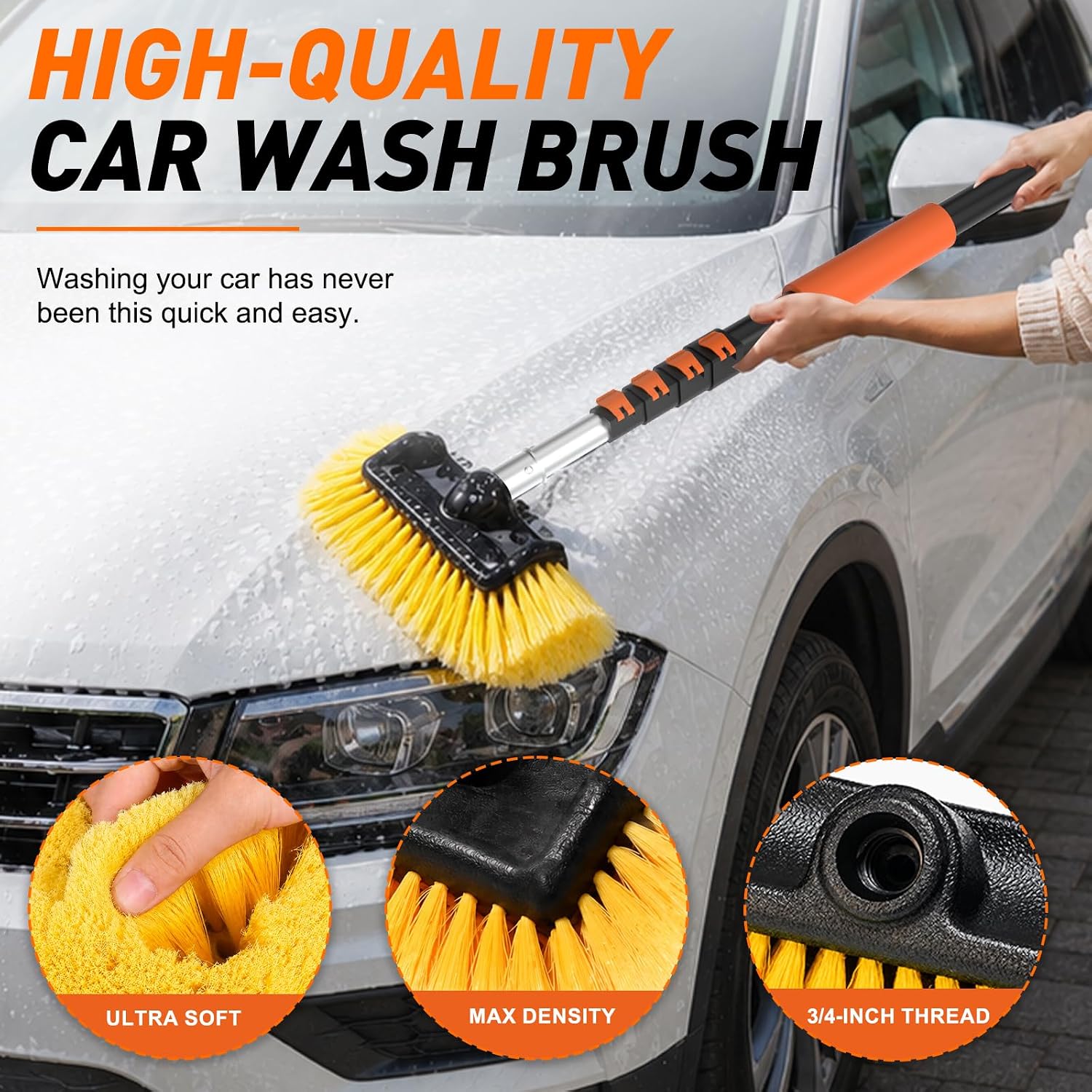 Thumbnail 3 de SISUPASSIE 3.6m Telescopic Car Wash Brush