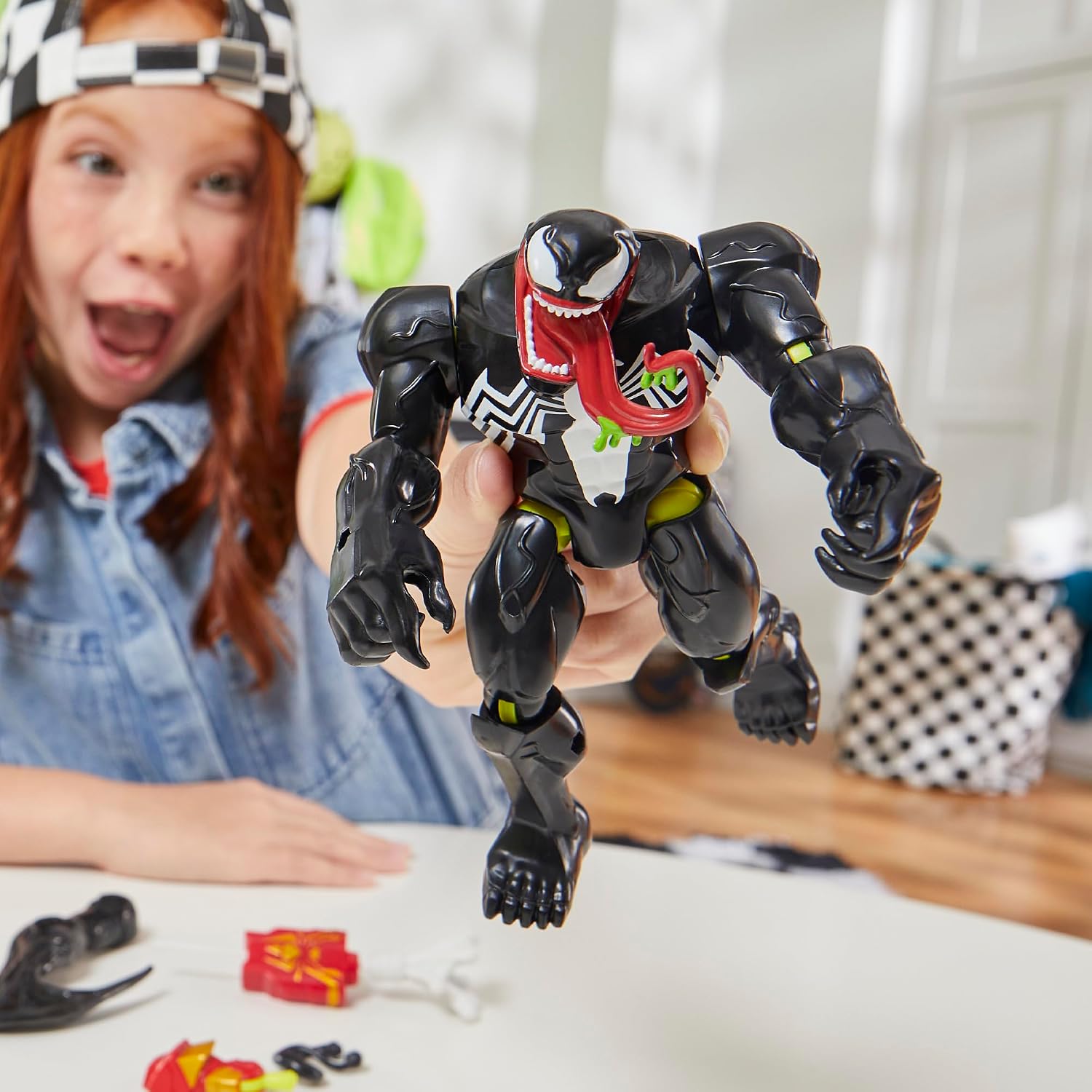Thumbnail 4 de MixMashers Marvel Spider-Man figurine Venom Deluxe à combiner