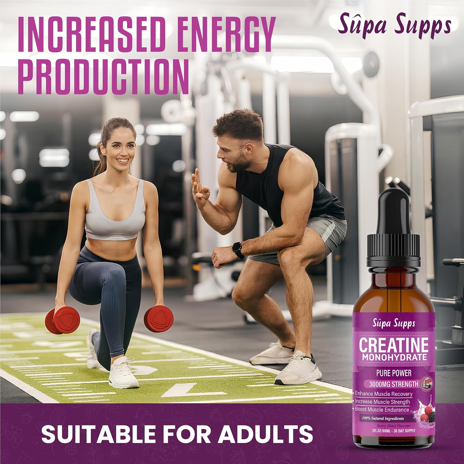 Thumbnail 5 de Creatine Monohydrate Drops 60ml 💊