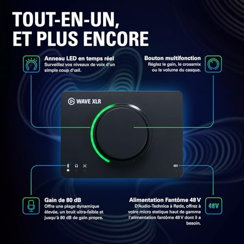 Detalle 2 de Elgato Wave XLR MK.2 – Interface audio USB
