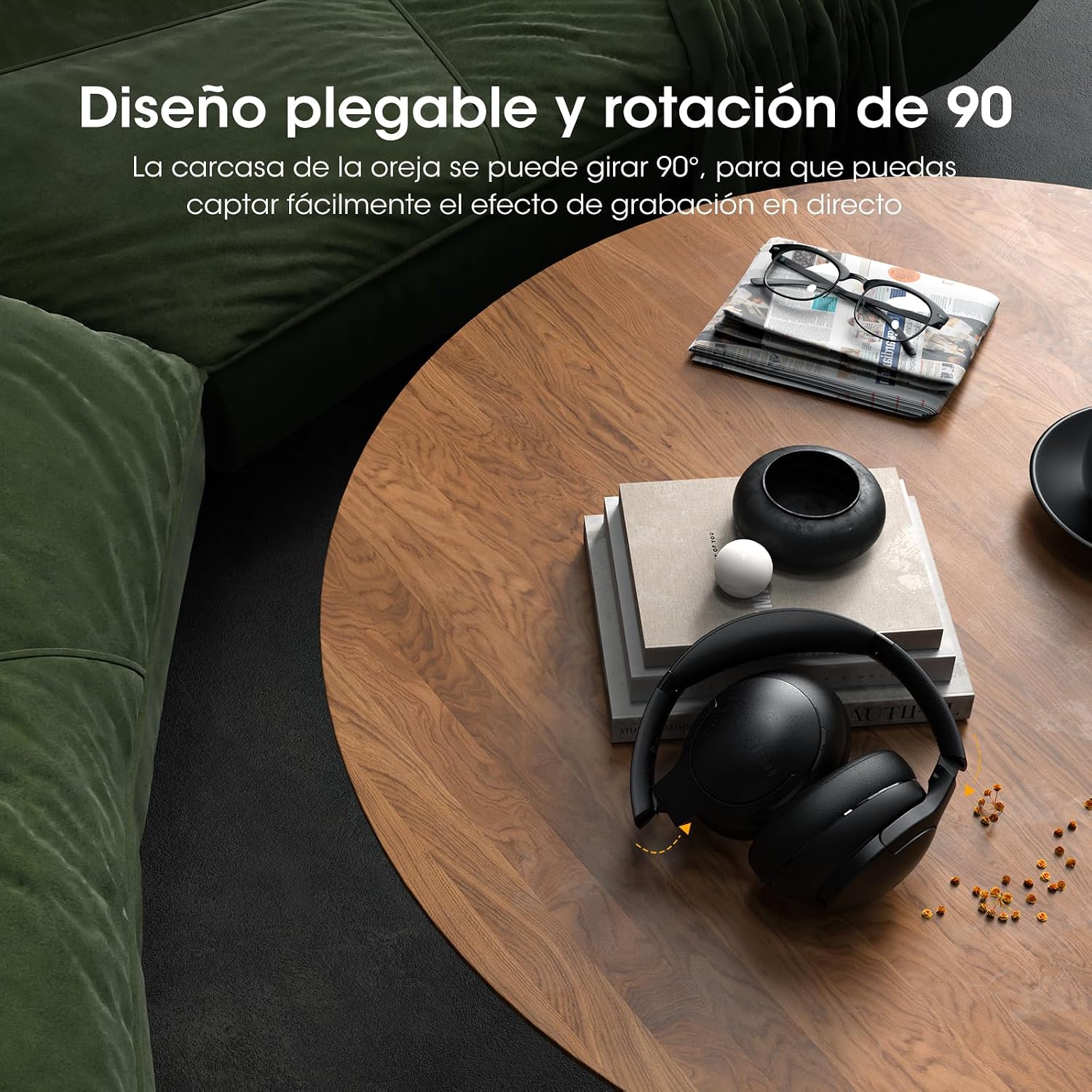 Thumbnail 3 de DOQAUS Auriculares Inalámbricos Bluetooth, 90 Horas de Sonido
