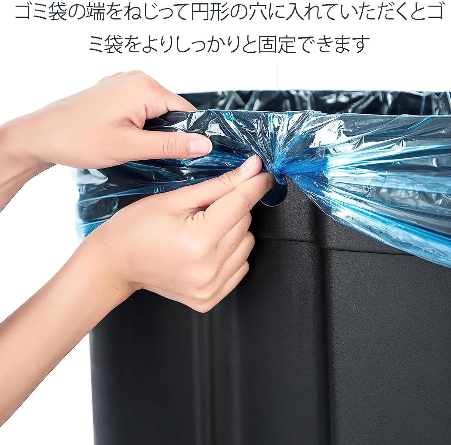 Thumbnail 4 de Amazonベーシック 2分別ゴミ箱 2×15L ステンレス製・ペダル式・ソフトクローズ