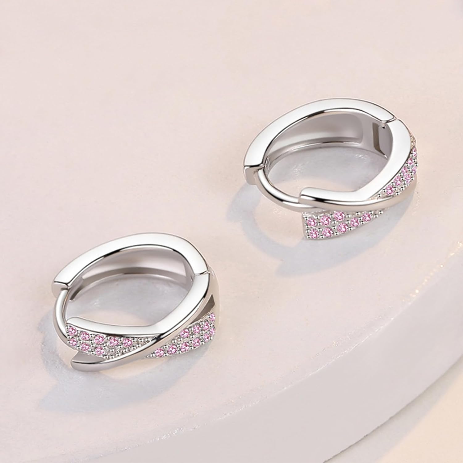 Detalle de ilasif Creolen Silber 925 10 mm