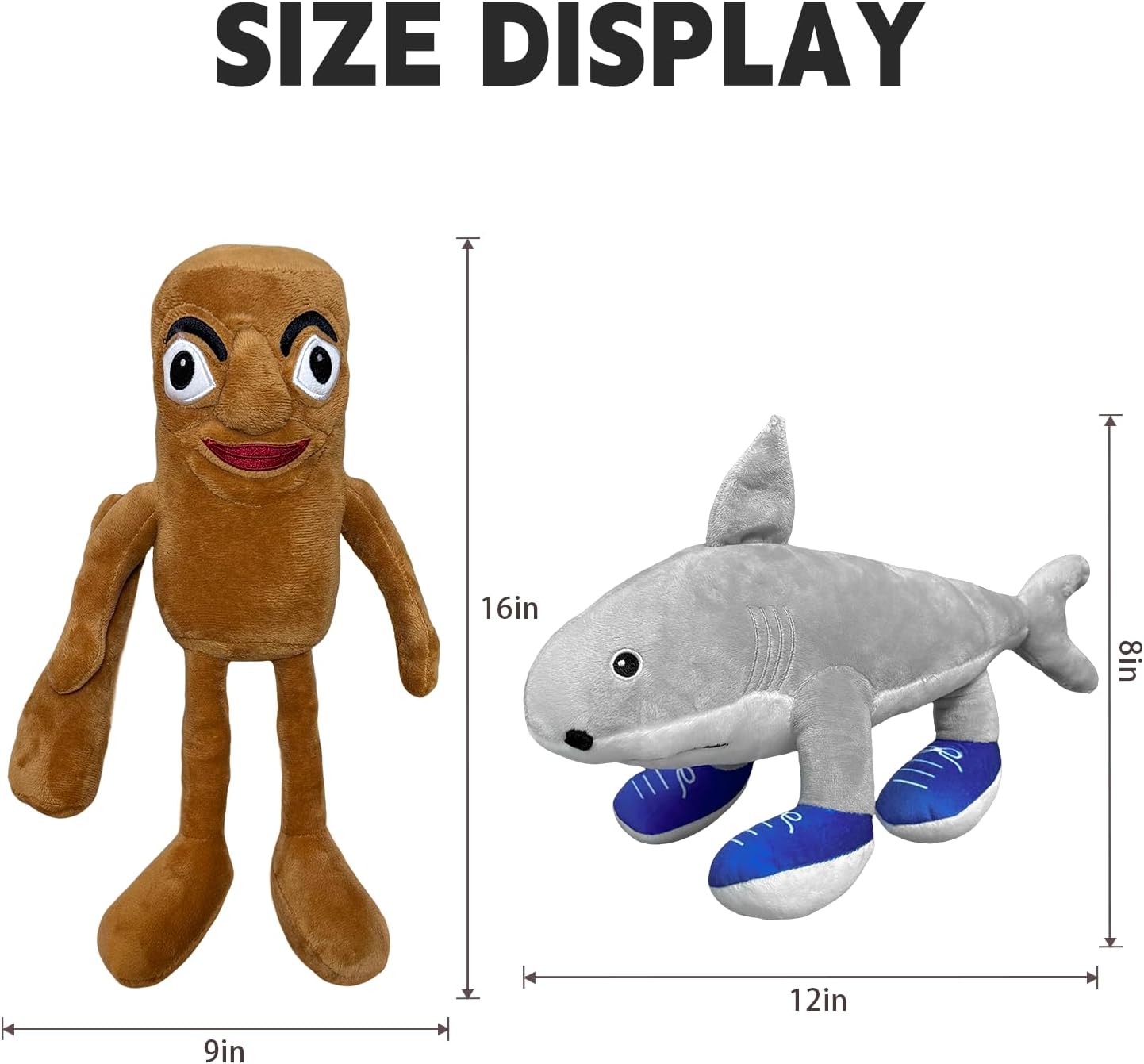 Thumbnail 6 de Italian Brainrot Inspired Plush Toy “Tung Tung Tung Sahur” (14-Inch) — Soft Meme Doll for Collectors