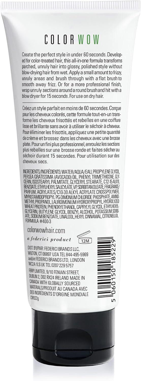 Detalle 2 de Color Wow One-Minute Transformation stylingcrème met avocado-olie, 120 ml