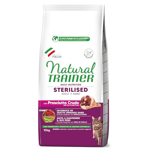Thumbnail 6 de Trainer Natural Sterilised Adult con Prosciutto Crudo e Fibra di Pisello 10 Kg