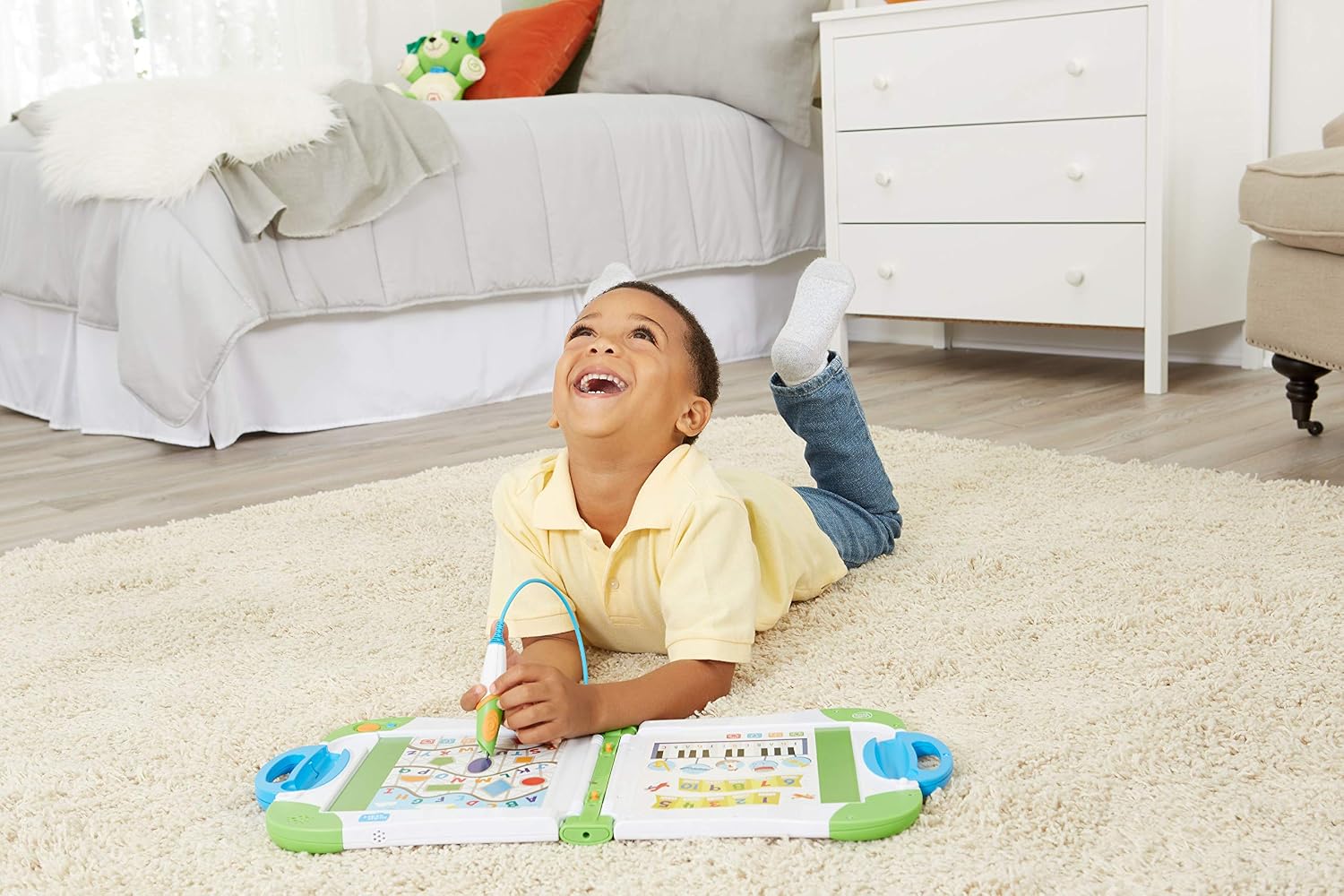 Detalle 2 de LeapFrog LeapStart English: Interactive Early Learning Toy for On-the-Go Reading
