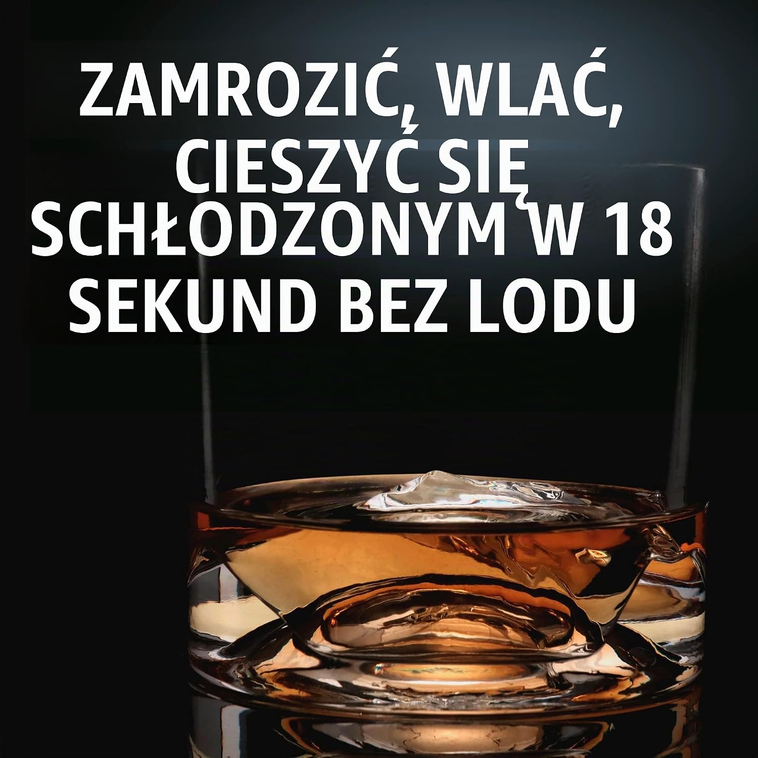 Detalle 2 de LIITON Mont Blanc L60100 – kryształowe szklanki do whisky 280 ml z chłodzącą podstawą