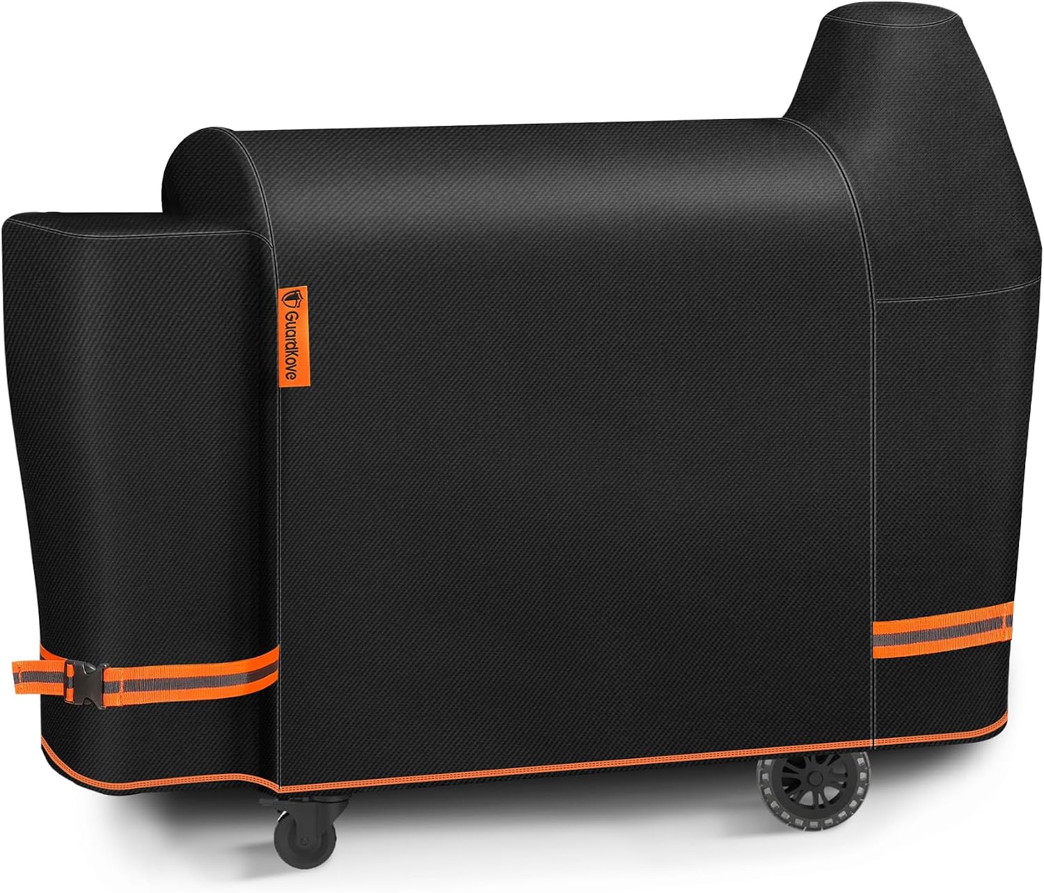 Detalle de GuardKove 62"KL-PB-012 Grill Cover, 1000D Oxford Fabric, Buckle Straps