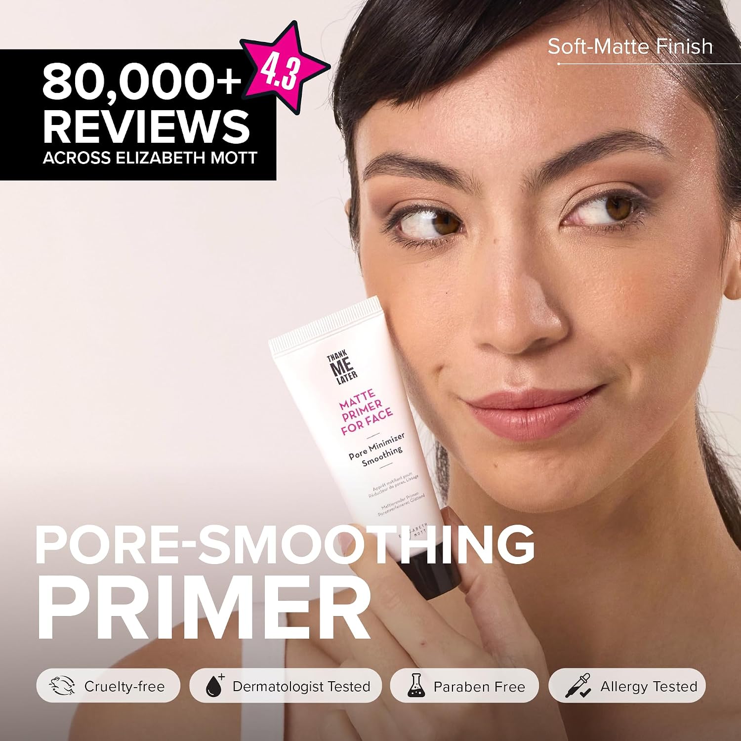 Detalle de Elizabeth Mott Thank Me Later Pore Minimizer Face Primer, 30g
