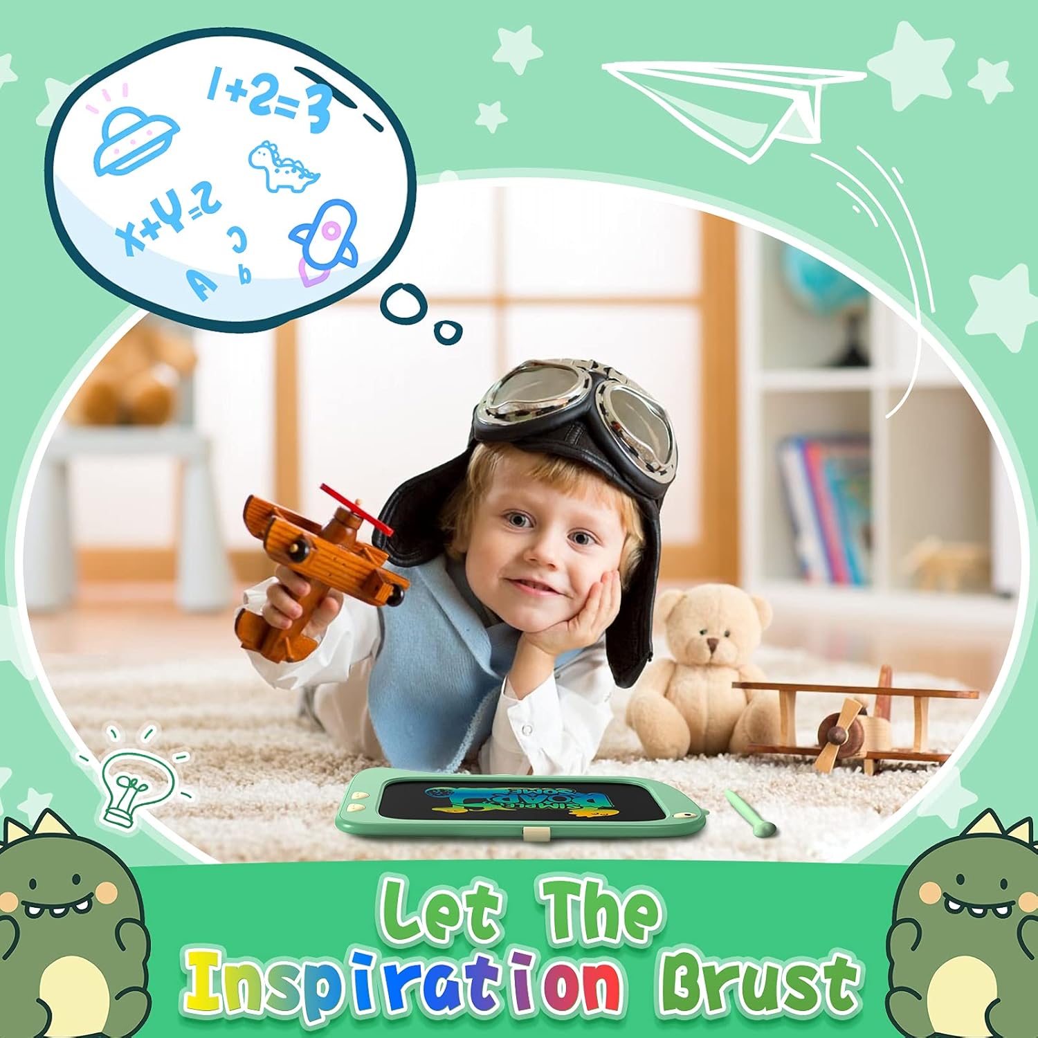 Detalle 2 de ORSEN LCD Writing Tablet 8.5-inch doodle board for kids