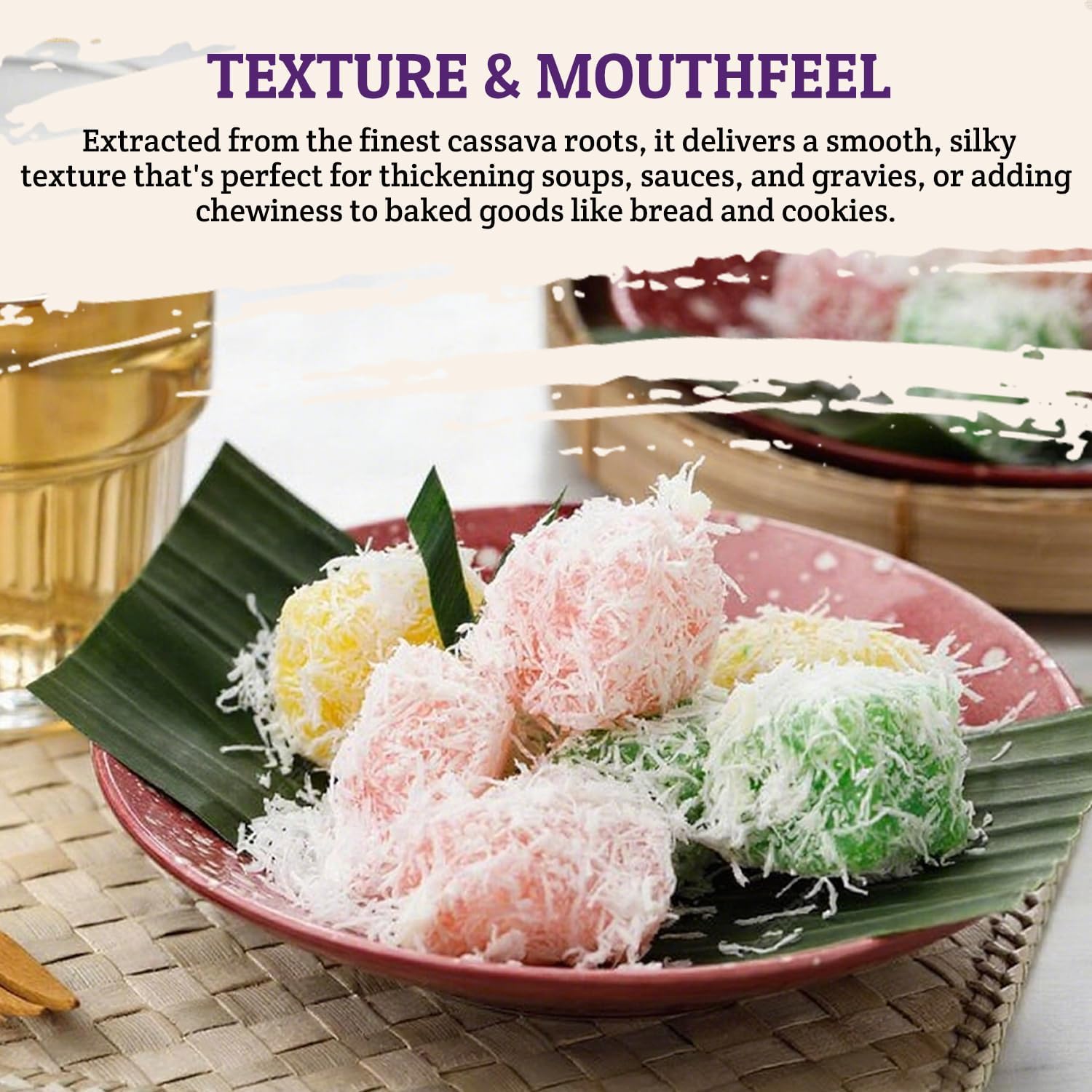Thumbnail 4 de 52USA Tapioca Starch, 14 oz (397 g), Gluten-Free Thickener
