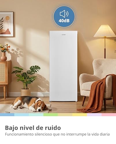 Thumbnail 4 de Comfee' RCD235WH2EU(E) 230L: Refrigerador independiente de una puerta, 142 cm, luz LED y puerta reversible