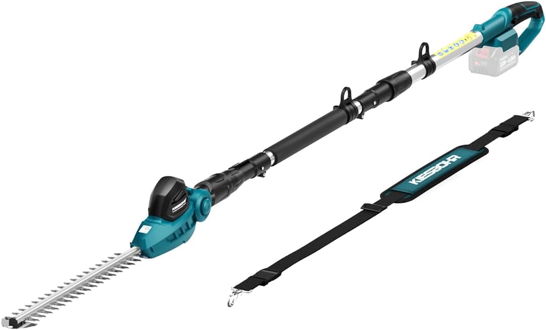 Detalle de KIESBOHR CSL401 Akku Teleskop-Heckenschere 41 cm ✂