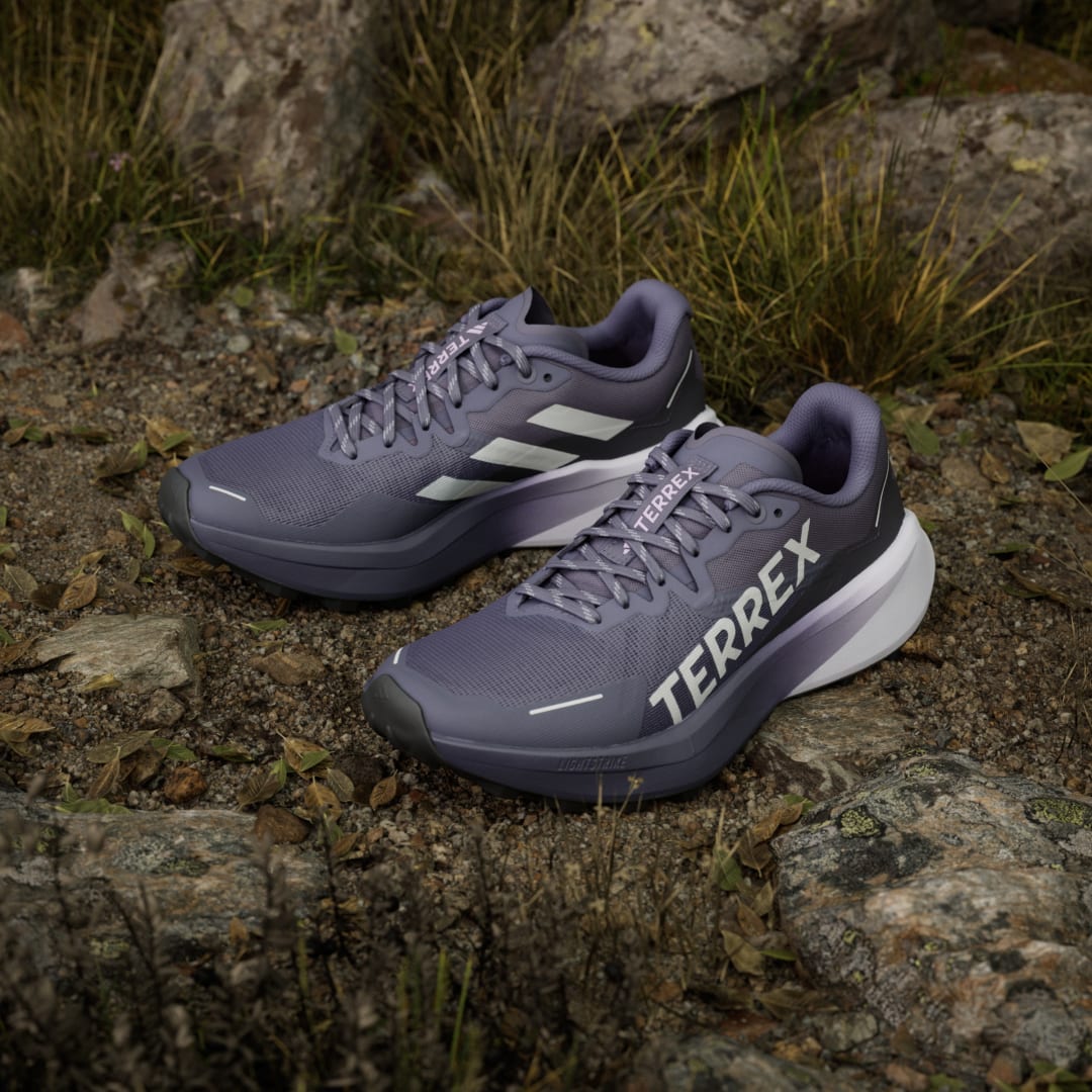 Thumbnail 3 de adidas Terrex Agravic 3 Trail Running: zapatilla de trail para salidas por caminos (violeta)