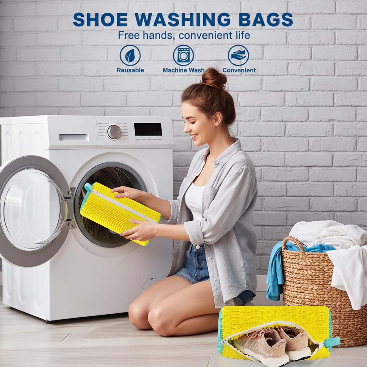 Thumbnail 1 de Shoe Washing Bags, 2-piece set