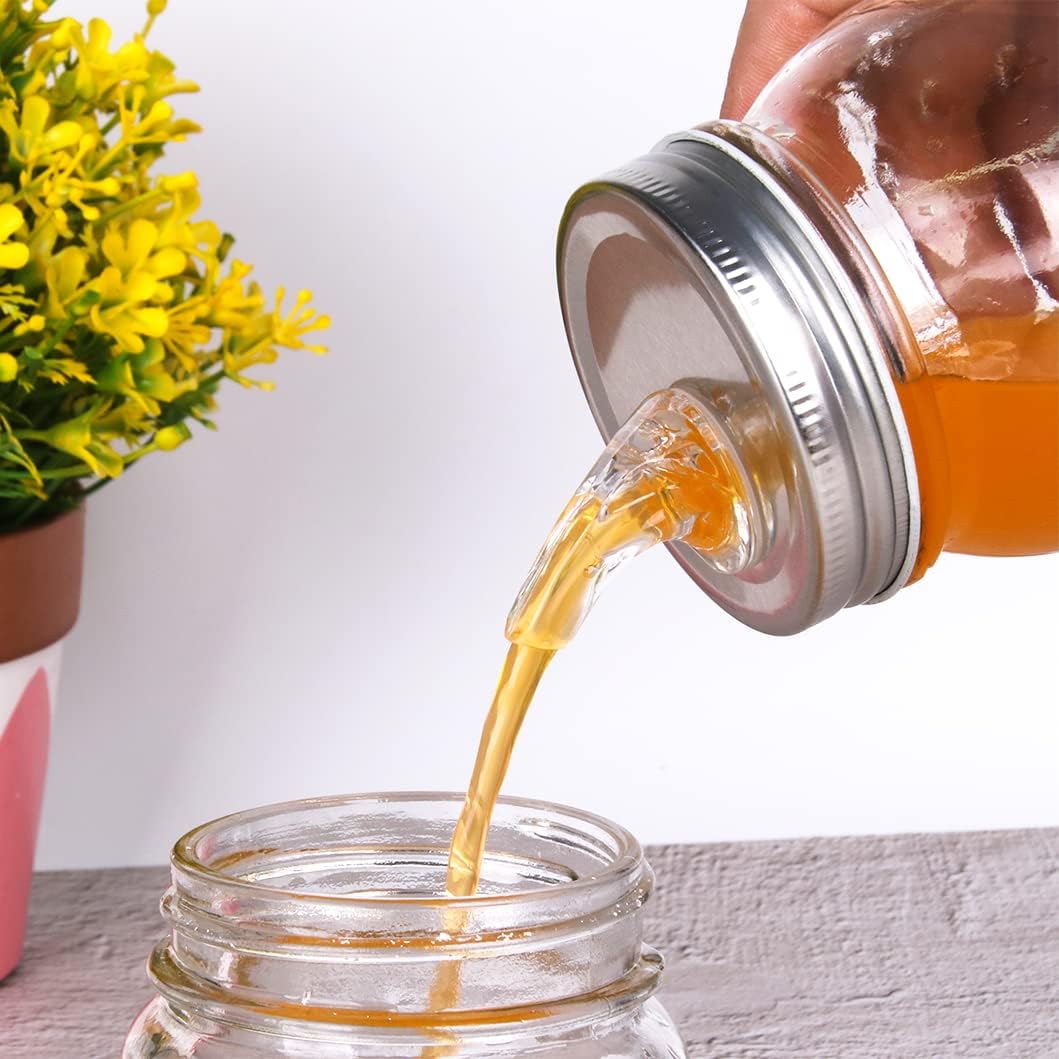 Detalle de Mason Jar Pour Spouts 70 mm