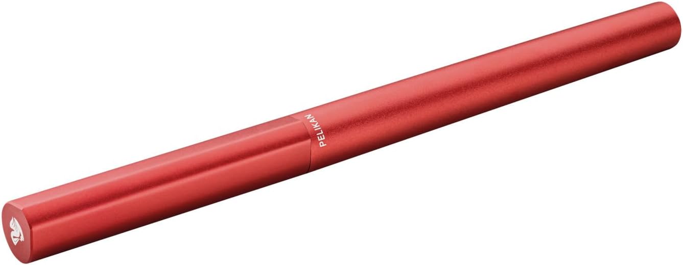 Detalle de FH P6 Ineo Elemente Fiery Red Etui – Füllhalter mit Edelstahlfeder und Edelstein-Tintenpatrone