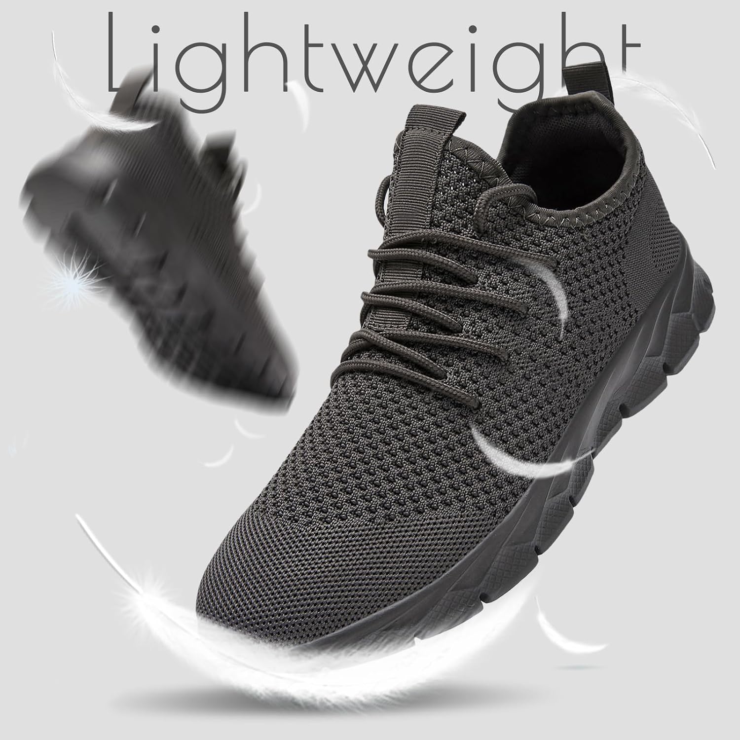 Thumbnail 4 de Oltyutc Mens Trainers: Breathable Mesh Slip-On Shoes for Active Lifestyles